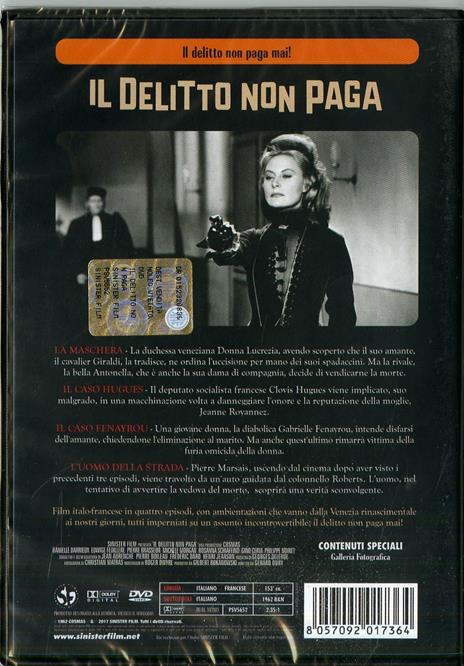 Il delitto non paga di Gerard Oury - DVD - 2