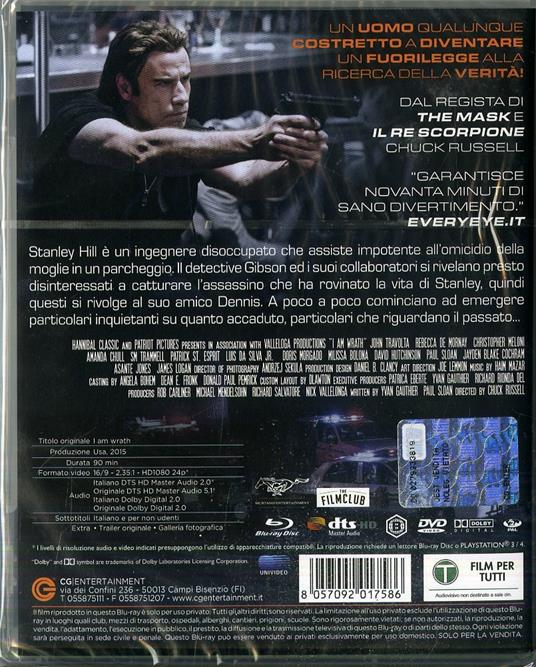I Am Wrath. Io sono vendetta (Blu-ray) di Chuck Russell - Blu-ray - 7