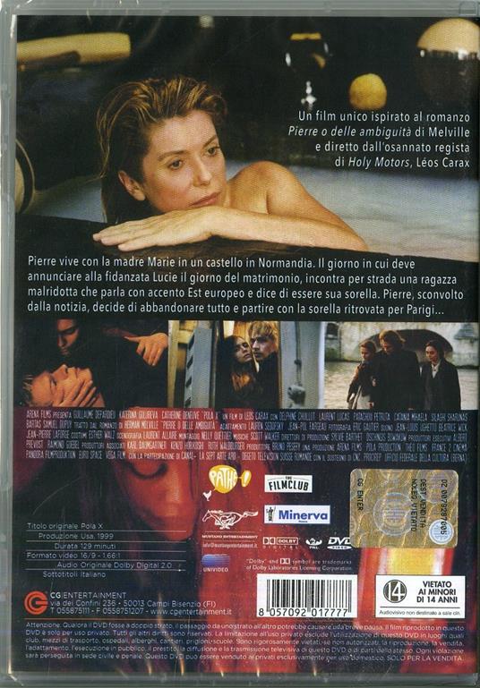 Pola X (DVD) - DVD - Film di Leos Carax Drammatico | IBS