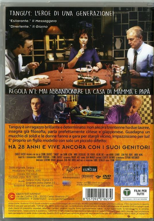 Tanguy (DVD) - DVD - Film di Étienne Chatiliez Commedia | IBS