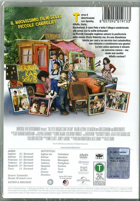 Piccole canaglie alla riscossa (DVD) di Alex Zamm - DVD - 2