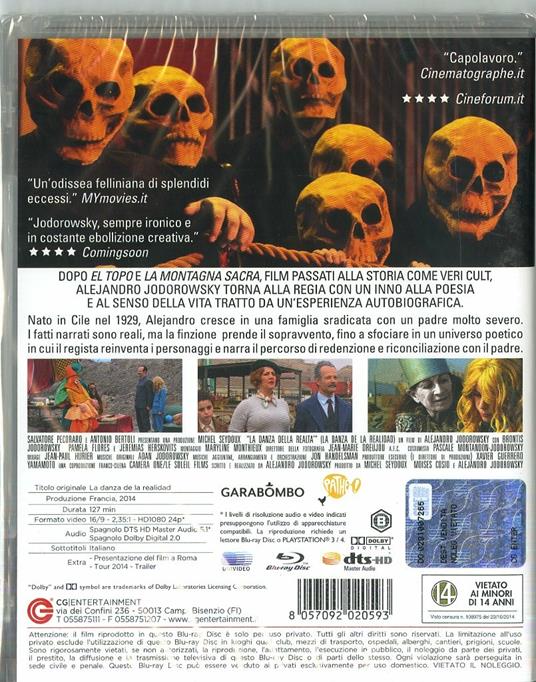 La danza della realtà (Blu-ray) di Alejandro Jodorowsky - Blu-ray - 7