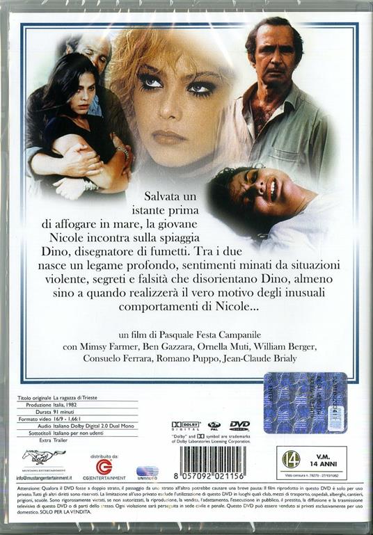 La ragazza di Trieste (DVD) - DVD - Film di Pasquale Festa Campanile  Drammatico | IBS