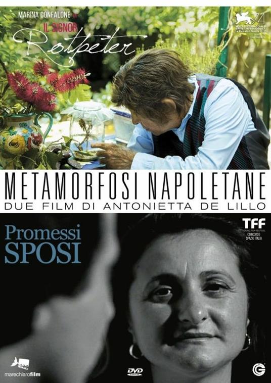 Metamorfosi napoletane. Il signor Rotpeter + I promessi sposi (DVD) di Antonietta De Lillo - DVD