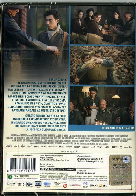 Gli invisibili (DVD) di Claus Räfle - DVD - 2