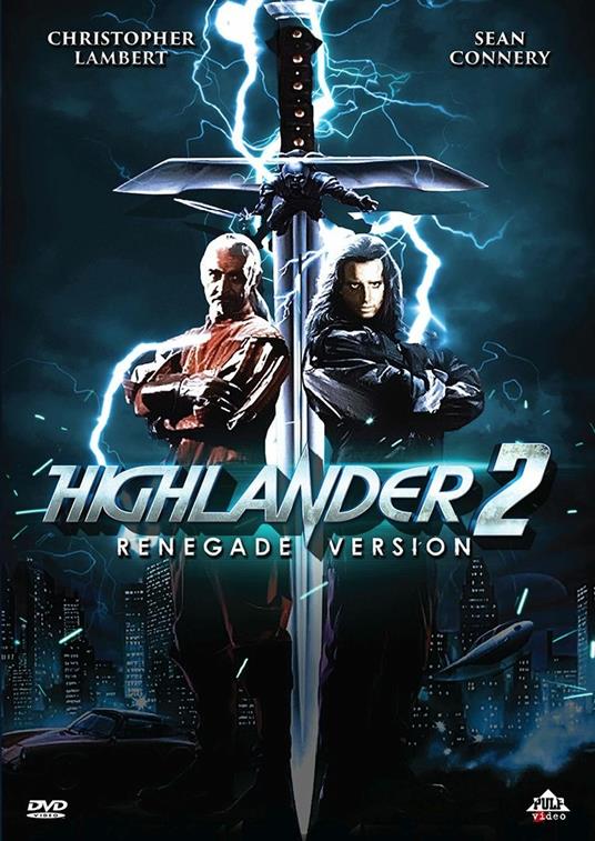 Highlander 2. Renegade Version (DVD) - DVD - Film di Russell Mulcahy  Fantastico | IBS