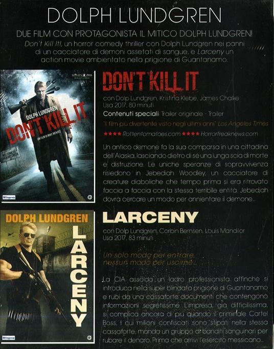 Cofanetto Dolph Lundgren (2 Blu-ray) di R. Ellis Frazier,Mike Mendez - 2