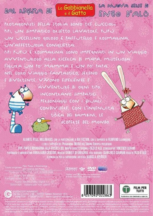 Pipì, Pupù e Rosmarina vol.2 (2 DVD) di Enzo d'Alò - DVD - 2