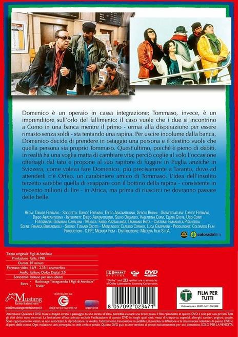 Figli di Annibale (DVD) - DVD - Film di Davide Ferrario Commedia | IBS