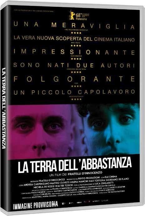 La terra dell'abbastanza (DVD) - DVD - Film di Fabio D'Innocenzo , Damiano  D'Innocenzo Drammatico | IBS