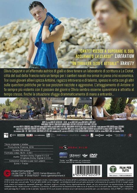 L' atelier (DVD) di Laurent Cantet - DVD - 2