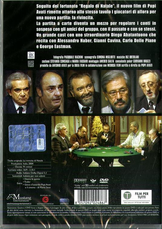 La rivincita di Natale (DVD) - DVD - Film di Pupi Avati Commedia | IBS