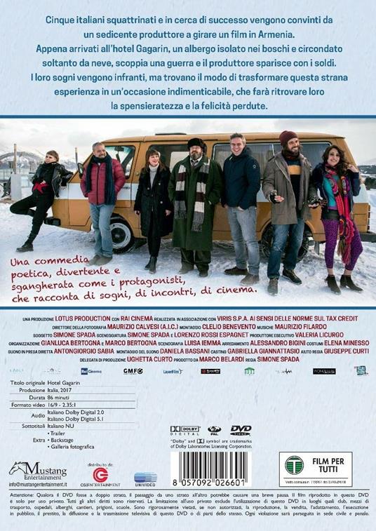 Hotel Gagarin (DVD) - DVD - Film di Simone Spada Commedia