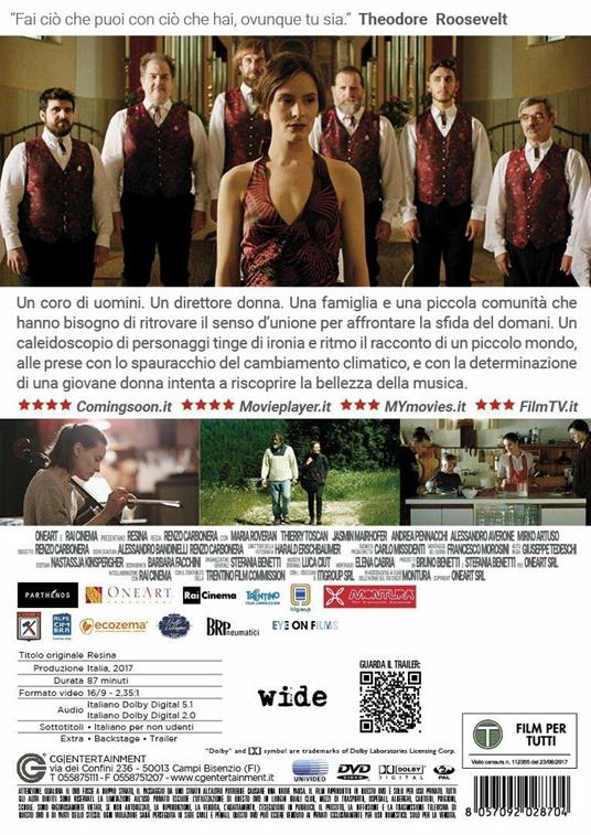 Resina (DVD) - DVD - Film di Renzo Carbonera Drammatico | IBS