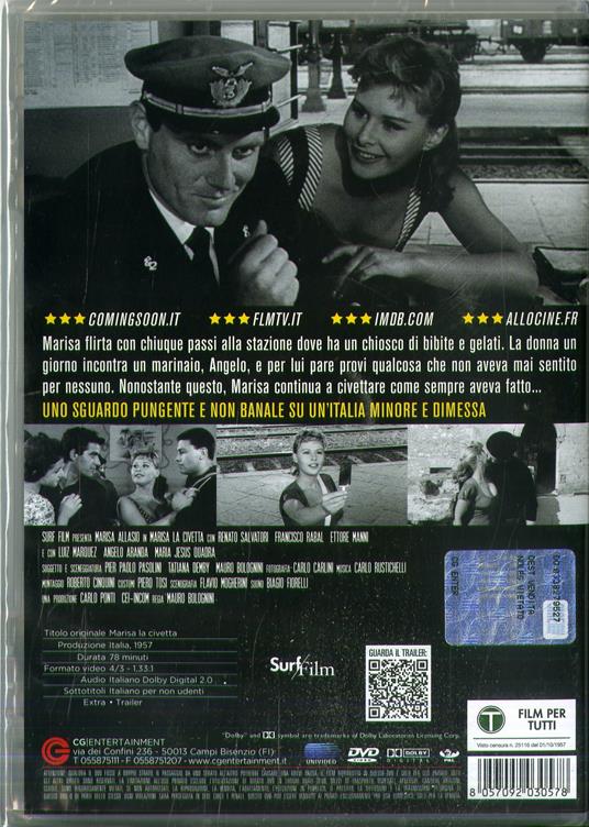 Marisa la civetta (DVD) di Mauro Bolognini - DVD - 2