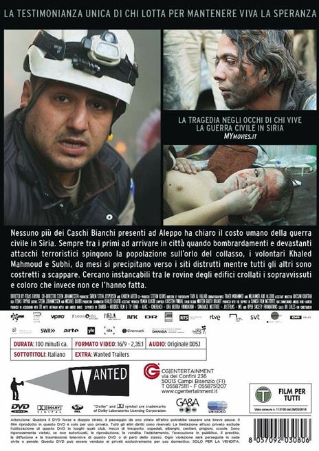 Last Man in Aleppo (DVD) di Khaled Umar Harah,Abu Umar,Abu Husain,Abu Walid,Abu Omar,Abu Yusuf,Abu Sabih,Subhi Alhussen,Shabab Badawi,Fawzi Barghot,Hasan Hannan,Mohammed Mashahadani - DVD - 2