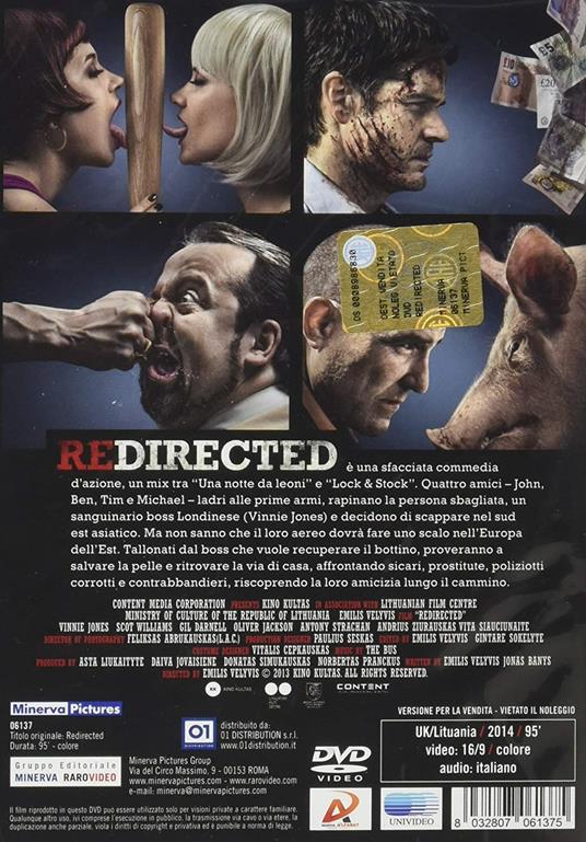Redirected (DVD) di Emilis Velyvis - DVD - 2