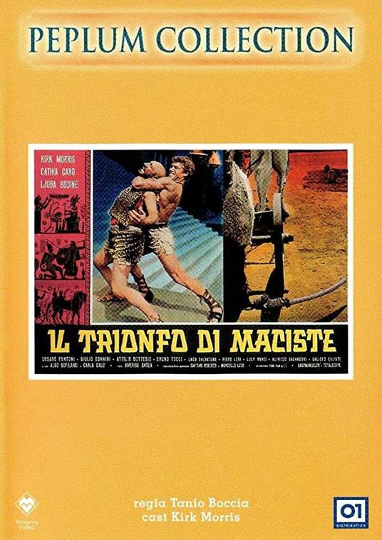 Il trionfo di Maciste (DVD) di Tanio Boccia - DVD