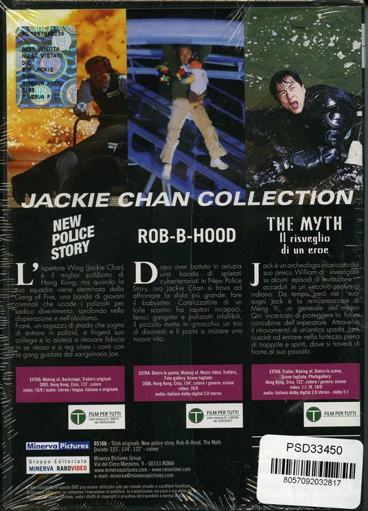 Cofanetto Jackie Chan (3 DVD) - DVD - Film di Benny Chan , Stanley Tong  Azione | IBS