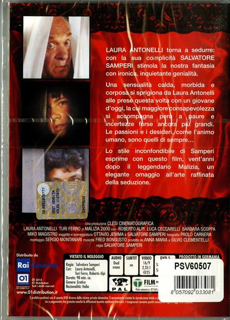 Malizia 2000 (DVD) - DVD - Film di Salvatore Samperi Drammatico | IBS