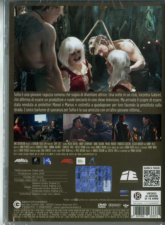 Hope Lost (DVD) di David Petrucci - DVD - 2
