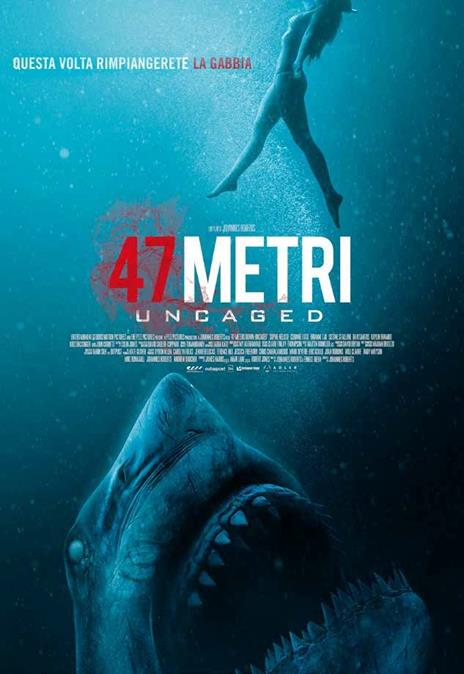 47 metri Uncaged (DVD) di Johannes Roberts - DVD