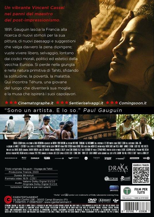 Gauguin (DVD) - DVD - Film di Edouard Deluc Drammatico | IBS