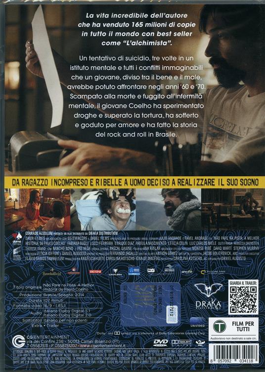 The Pilgrim. Paulo Coelho Story (DVD) - DVD - Film di Daniel Augusto  Drammatico | IBS