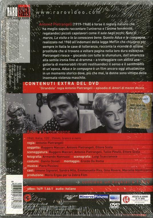 Adua e le compagne di Antonio Pietrangeli - DVD - 2