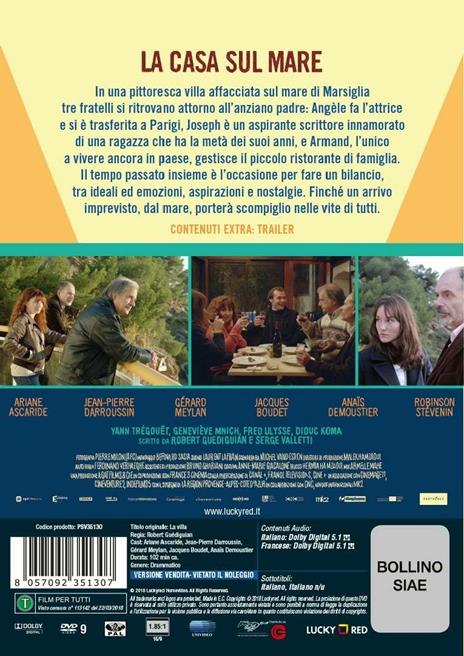 La casa sul mare (DVD) di Robert Guédiguian - DVD - 3