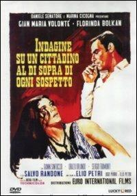 Indagine su un cittadino al di sopra di ogni sospetto di Elio Petri - DVD