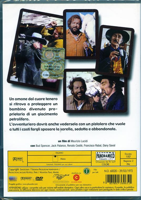Si può fare... amigo - DVD - Film di Maurizio Lucidi Avventura | IBS
