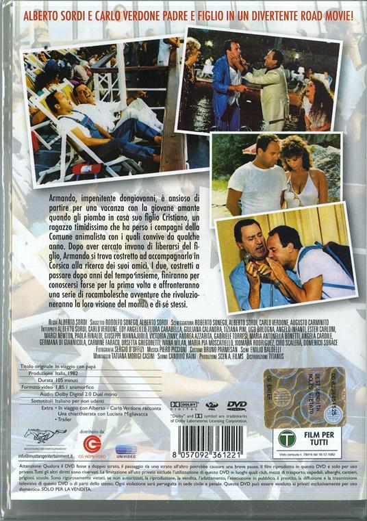 In viaggio con papà di Alberto Sordi - DVD - 2