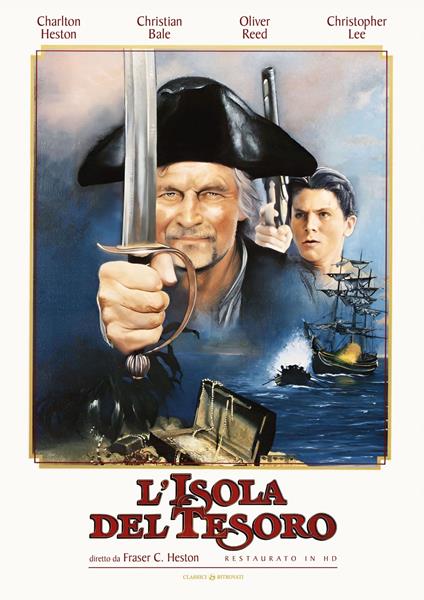 L' Isola Del Tesoro (Restaurato In Hd) (DVD) di Fraser C. Heston - DVD