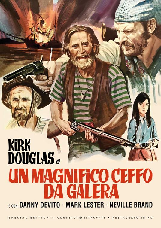 Magnifico Ceffo Da Galera (Un) (Special Edition) (Restaurato In Hd) (DVD) di Kirk Douglas - DVD