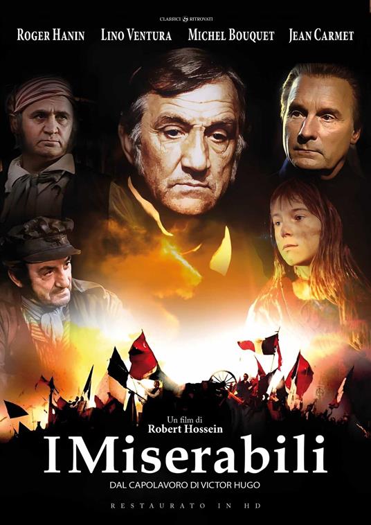 I Miserabili (DVD) (Restaurato In Hd) di Robert Hossein - DVD
