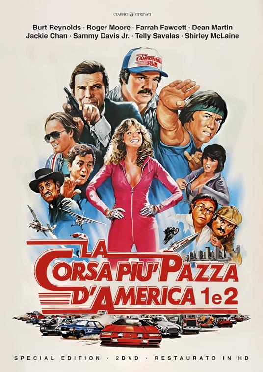 La corsa più pazza d'America - La corsa più pazza d'America 2. Special Edition. Restaurato in HD (2 DVD) di Hal Needham - DVD