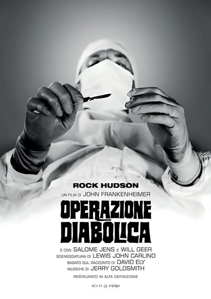 Operazione diabolica. Restaurato in HD di John Frankenheimer - DVD