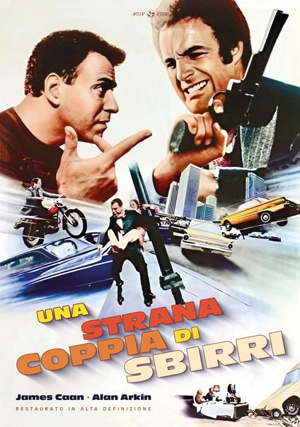 Una strana coppia di sbirri. Restaurato in HD di Richard Rush - DVD