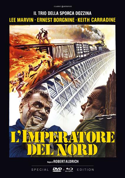 L' Imperatore del Nord (Special Edition) (Dvd+Blu-Ray Mod) di Robert Aldrich - DVD + Blu-ray