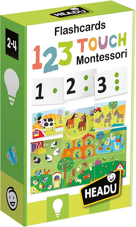 Flashcards 123 Touch Montessori