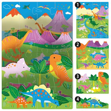 Playrama Puzzle The Dinosaurs - 2