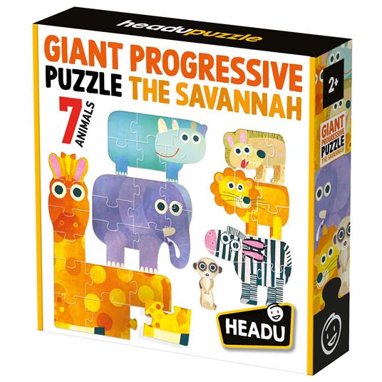 Giant Progressive Puzzle The Savannah