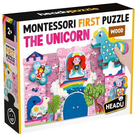 Puzzle e costruzioni porte e cilindri Montessori