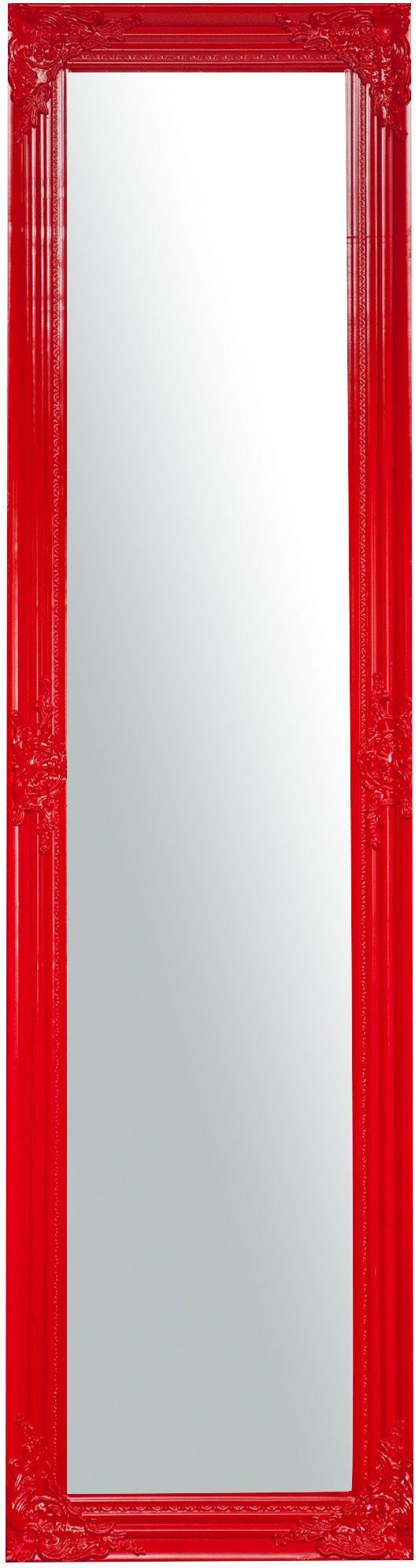 Specchio da terra 164x44x3 cm Made in Italy Specchio lungo con cornice  rosso Specchio da terra camera da letto Specchio shabby - Biscottini - Idee  regalo | IBS