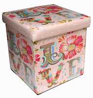 Pouf contenitore 60x36x36cm Baule portagiochi bambini Panca contenitore  Portagiochi bambini contenitori Mobili cameretta - Biscottini - Idee regalo