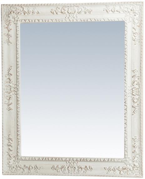Specchio da parete camera da letto 111x91 cm Specchio shabby chic bianco  Specchio parete per la casa