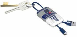 Star Wars. R2-D2. Micro USB Cable 22 Cm Android - 3