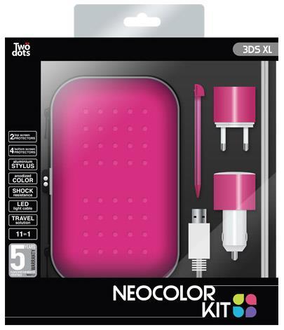 Twodots Neocolor Kit Custodia a sacchetto Nintendo Rosa