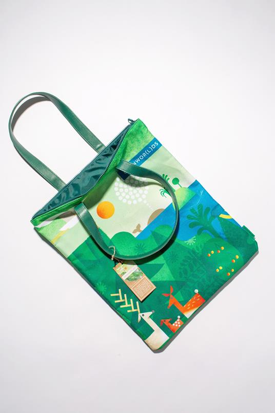 Bag Artist - Realizzata con fibre di plastica riciclata - 3